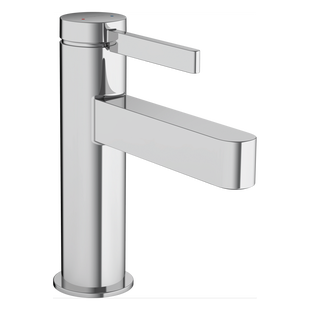 Wastafelmengkraan Finoris HansGrohe Eengreeps 100 met Push-Open Afvoer Chroom