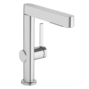 Wastafelkraan Finoris HansGrohe 230 2 Jets Met Uittrekbare Vuistdouche Met PushOpen Chroom