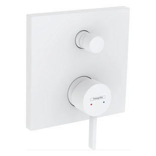 Afbouwdeel Badmengkraan Inbouw Finoris HansGrohe Eengreeps Met Zekerheidscombinatie Mat Wit