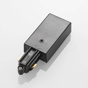 Lindby eindvoeding, zwart, 1-fasensysteem