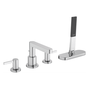 Badrandmengkraan Finoris HansGrohe 4-Gats Met SBox Chroom