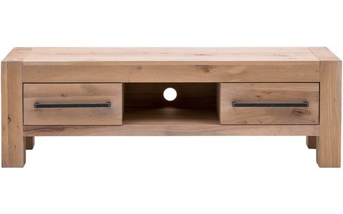 Goossens Tv Meubel Roots, 2 laden 1 open vak 45 cm diep