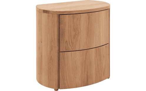 Goossens Excellent Nachtkastje Denzo, 2 laden