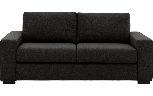 Goossens Bank Lucca grijs, stof, 2,5-zits, stijlvol landelijk