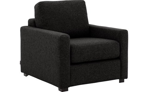 Goossens Fauteuil Lucca, Fauteuil klein arm smal 12 cm