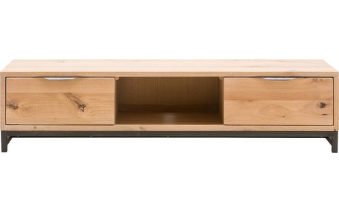 Goossens Tv Meubel Max, 2 laden 1 open vak 40 cm diep
