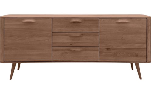 Goossens Dressoir Bjarte, 2 deuren 3 laden