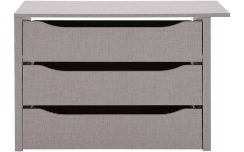 Goossens Inzetladenblok Accessoires Sdk, Inbouwladenblok 3x laden 112,5cm (tbv kast 226 cm b li en re)