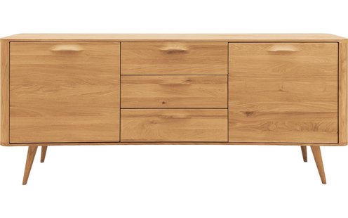 Goossens Dressoir Bjarte, 2 deuren 3 laden