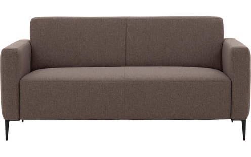 Goossens Bank Key West grijs, stof, 2,5-zits, modern design