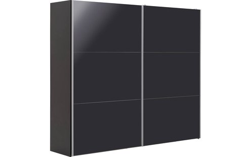 Goossens Kledingkast Easy Storage Sdk, 253 cm breed, 220 cm hoog, 2x 3 paneel schuifdeuren