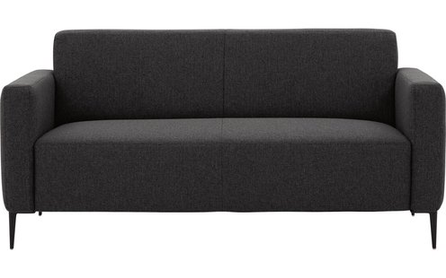 Goossens Bank Key West grijs, stof, 2,5-zits, modern design