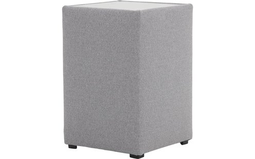 Goossens Hocker Dutch Comfort Line B, Hocker met glasplaat