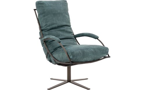 Goossens Excellent Draaifauteuil Job, Fauteuil met arm