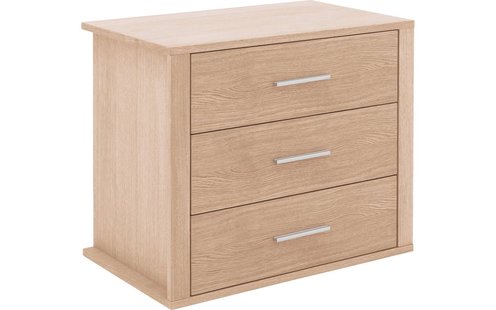 Goossens Inzetladenblok Wood Nature, Inzetladenblok met 3 lades