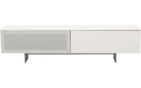 Goossens Excellent Tv Meubel Monza Easy, Mz032 = bodemelement 1 gaasklep vsl, 1 lade vsr