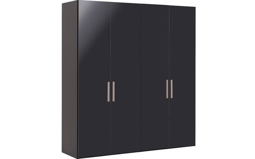 Goossens Kledingkast Easy Storage Ddk, Kledingkast 203 cm breed, 220 cm hoog, 4x draaideur