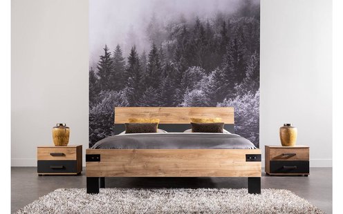 Goossens Basic Bedframe Industrial, 160 x 200 cm