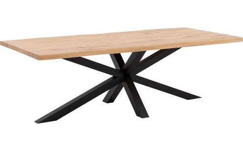 Goossens Eettafel Blade, Boomstamblad 240 x 100 cm 5 cm dik
