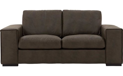 Goossens Excellent Bank Morceau In Microleer groen, micro leer, 2-zits, urban industrieel