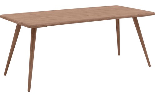 Goossens Eettafel Bjarte, Rechthoekig 220 x 90 cm