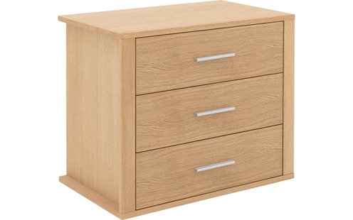 Goossens Inzetladenblok Wood Nature, Inzetladenblok met 3 lades