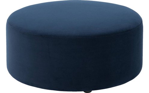 Goossens Poef Arendal, Poef ø 70 cm - 30 cm hoog