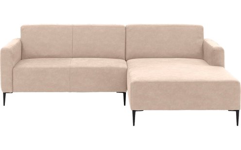 Goossens Bank Key West beige, micro leer, 2-zits, modern design