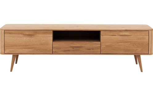 Goossens Tv Dressoir Bjarte, 2 deuren 1 lade 1 open vak 42 cm diep 180 cm breed Goossens Tv Dressoir Bjarte, 2 deuren 1 lade 1 open vak 42 cm diep 180 cm breed