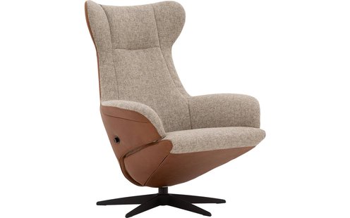 Goossens Excellent Relaxstoel Avec, Relaxfauteuil met rugverstelling/zonder voetklep