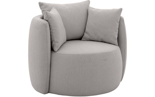 Goossens Fauteuil Terra, Fauteuil met kruisnaad Goossens Fauteuil Terra, Fauteuil met kruisnaad