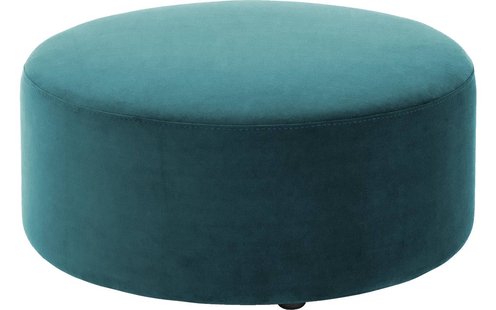 Goossens Poef Arendal, Poef ø 70 cm - 30 cm hoog