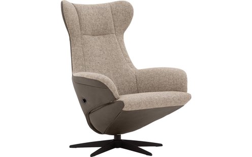 Goossens Excellent Relaxstoel Avec, Relaxfauteuil met rugverstelling/zonder voetklep