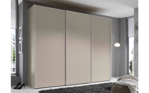 Goossens Kledingkast Big Choice Type 01 163, Slaapkamerkast 249 cm breed, 222 cm hoog, 3 schuifdeuren