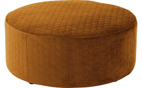 Goossens Poef Arendal, Poef ø 70 cm - 30 cm hoog