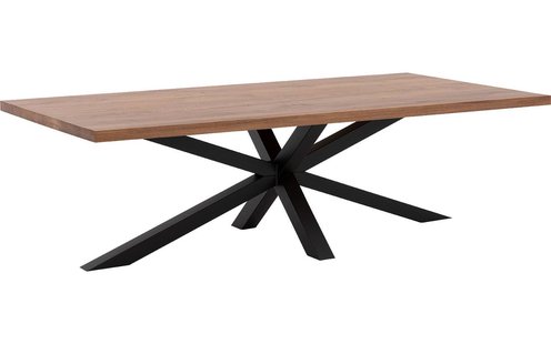 Goossens Eettafel Blade, Strak blad 260 x 100 cm 6 cm dik
