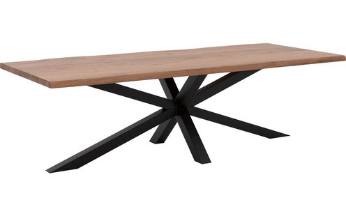Goossens Eettafel Blade, Boomstamblad 260 x 100 cm 5 cm dik