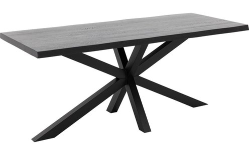 Goossens Eettafel Blade, Boomstamblad 200 x 100 cm 5 cm dik