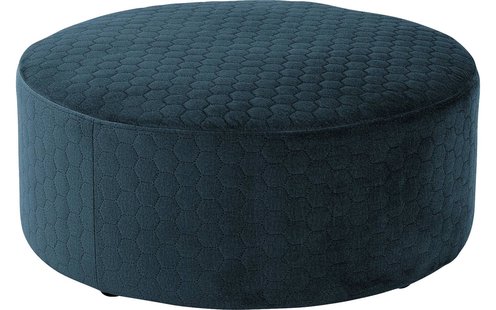 Goossens Poef Arendal, Poef ø 70 cm - 30 cm hoog