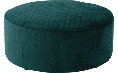 Goossens Poef Arendal, Poef ø 70 cm - 30 cm hoog