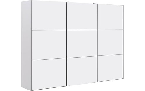 Goossens Kledingkast Easy Storage Sdk, 303 cm breed, 220 cm hoog, 3x 3 paneel schuifdeuren