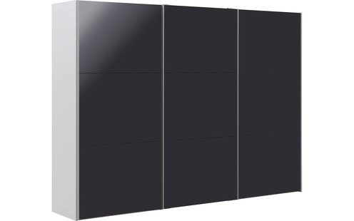 Goossens Kledingkast Easy Storage Sdk, 303 cm breed, 220 cm hoog, 3x 3 paneel schuifdeuren