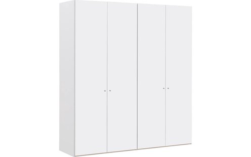 Goossens Kledingkast Easy Storage Ddk, Kledingkast 203 cm breed, 220 cm hoog, 4x draaideur