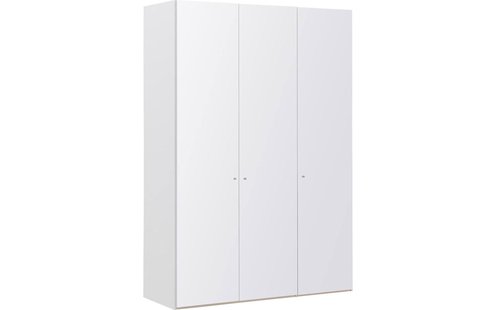 Goossens Kledingkast Easy Storage Ddk, Kledingkast 153 cm breed, 220 cm hoog, 3x glas draaideur