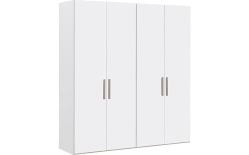 Goossens Kledingkast Easy Storage Ddk, Kledingkast 203 cm breed, 220 cm hoog, 4x draaideur
