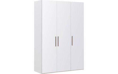 Goossens Kledingkast Easy Storage Ddk, Kledingkast 153 cm breed, 220 cm hoog, 3x glas draaideur