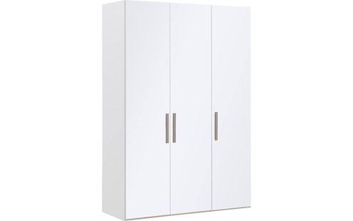 Goossens Kledingkast Easy Storage Ddk, Kledingkast 153 cm breed, 220 cm hoog, 3x glas draaideur