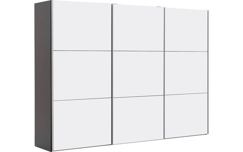 Goossens Kledingkast Easy Storage Sdk, 303 cm breed, 220 cm hoog, 3x 3 paneel schuifdeuren