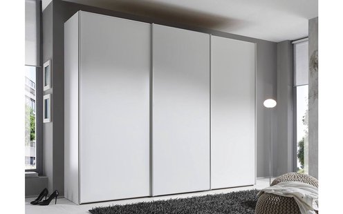 Goossens Kledingkast Big Choice Type 01 163, Slaapkamerkast 280 cm breed, 240 cm hoog, 3 schuifdeuren