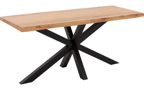 Goossens Eettafel Blade, Boomstamblad 180 x 90 cm 5 cm dik